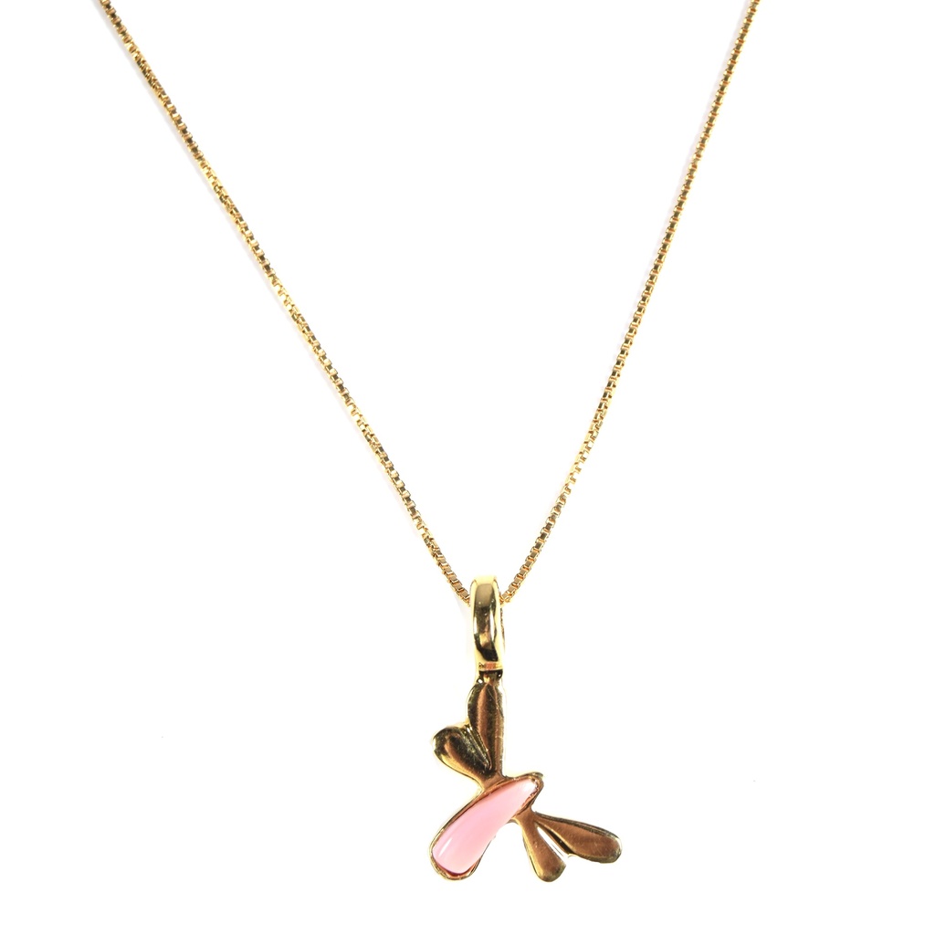 SOPHIA DORATO PINK SEA SHELL NECKLACE