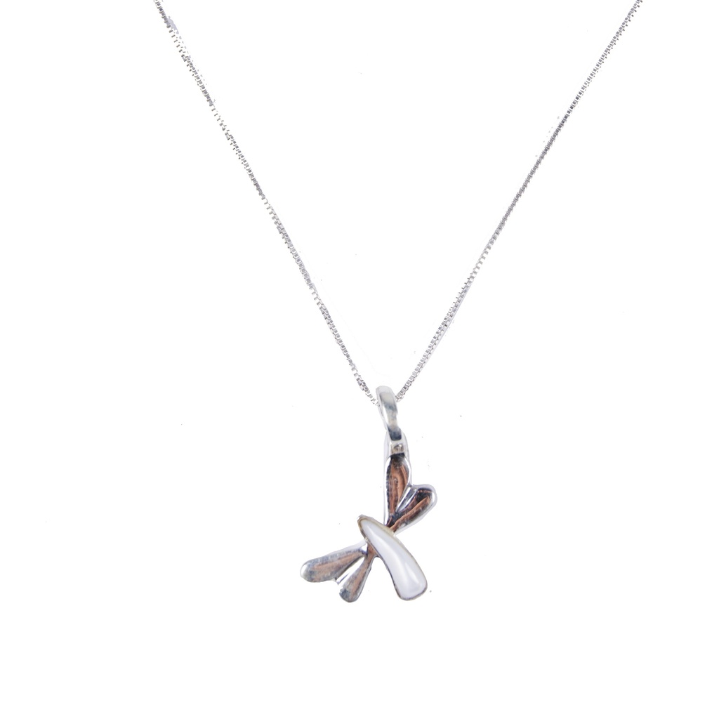 SOPHIA SILVER MOTHER PEARL NECKLACE