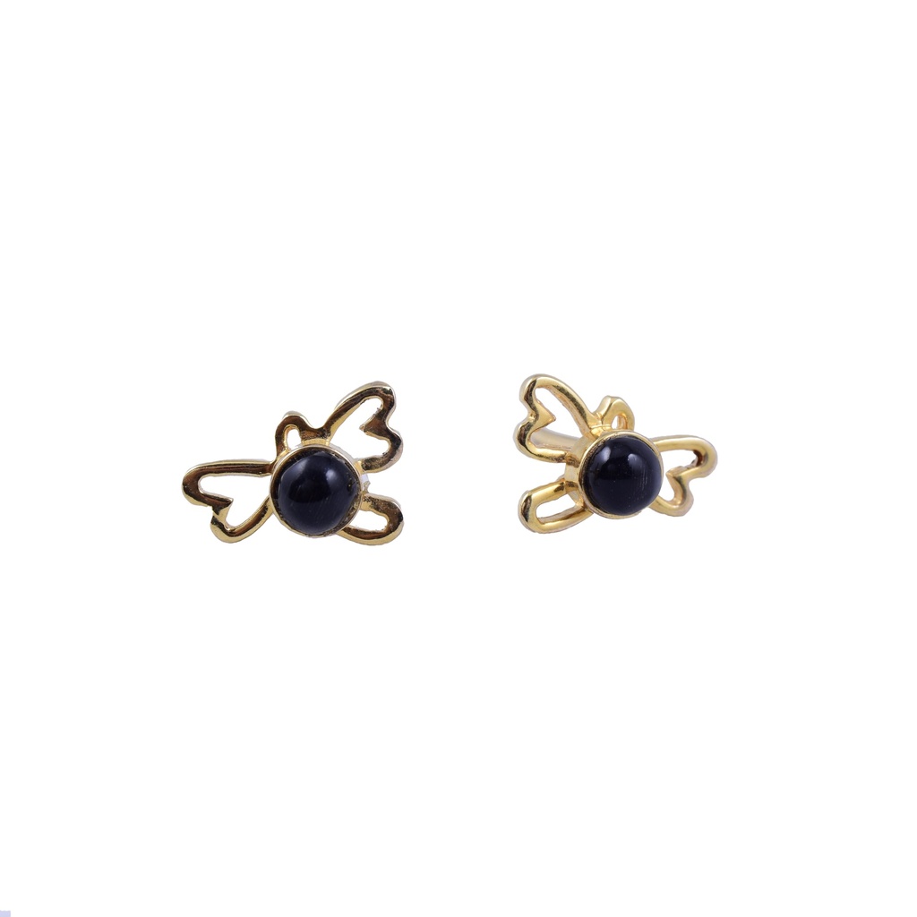 SILUETA DORATO COW HORN EARRING