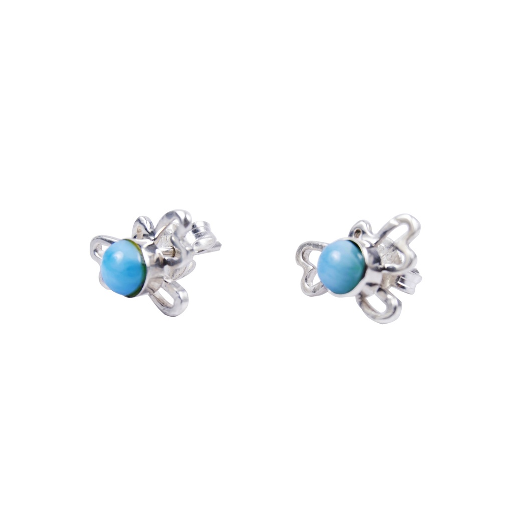 SILUETA SILVER LARIMAR EARRING
