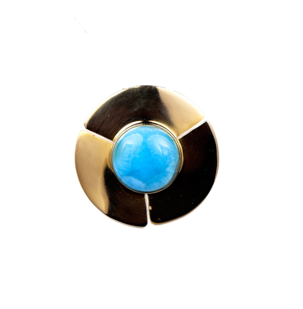 ELICE DORATO LARIMAR PENDANT