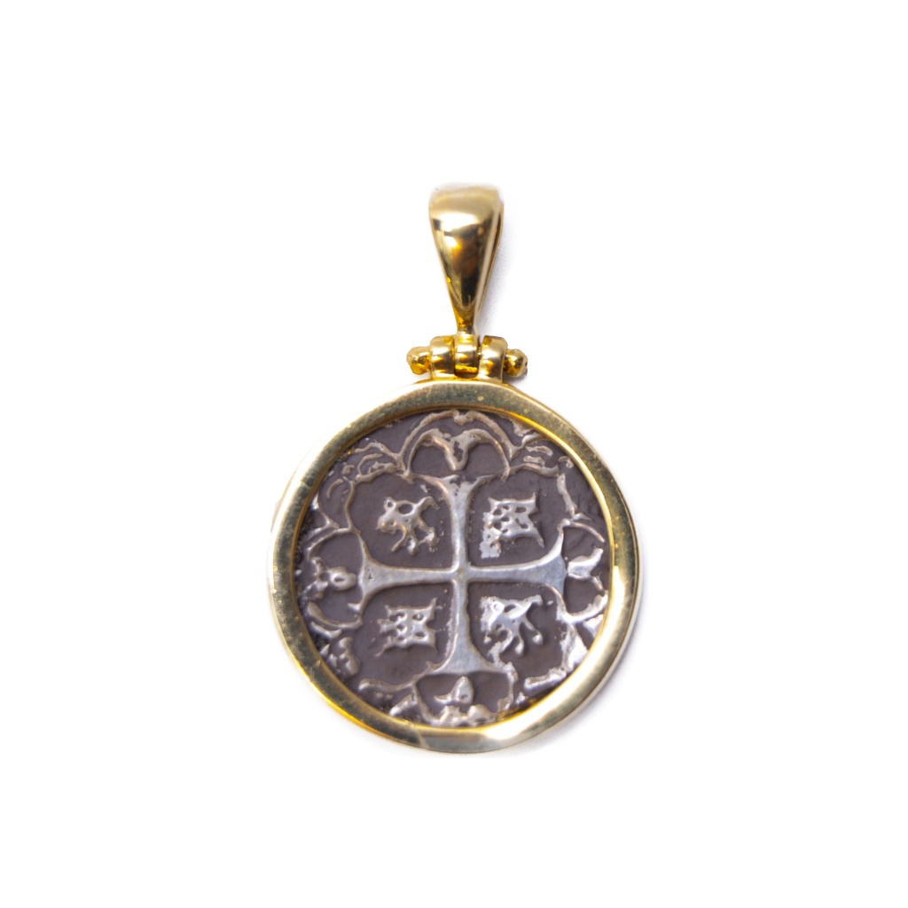 MONEDA DT/PT SMALL PENDANT