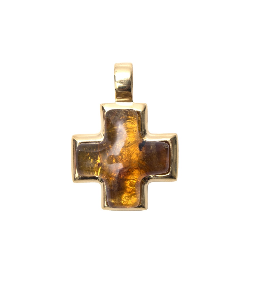 CRUZ DORATO AMBER PENDANT