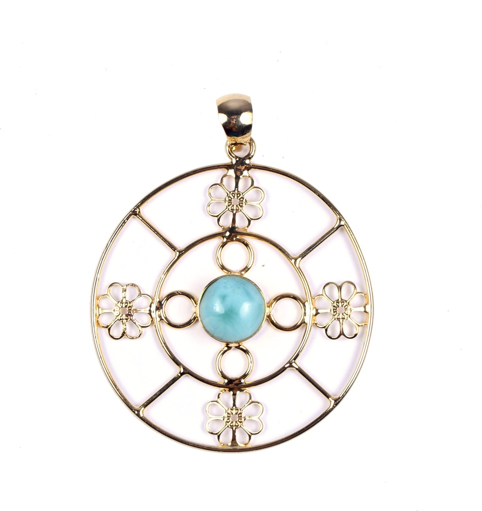 AUTO SILVER LARIMAR #2 BRACELET