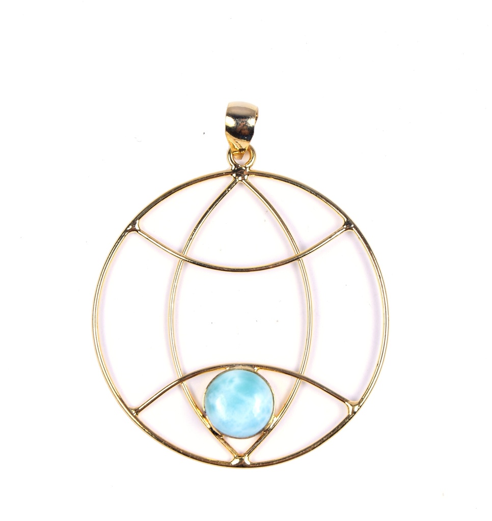 AUTO SILVER LARIMAR #2 BRACELET