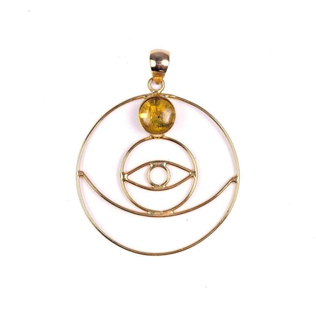 AUTO DORATO AMBAR PENDANT