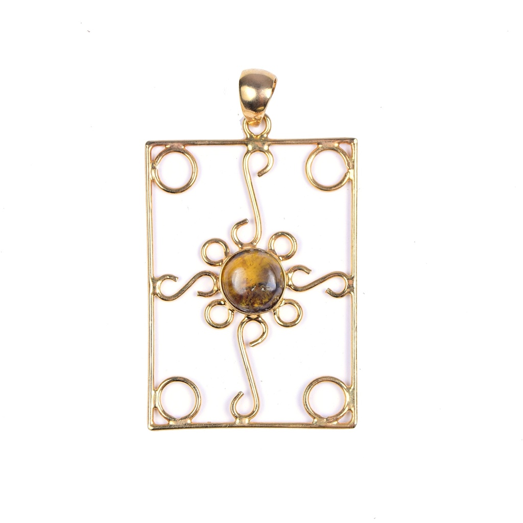 AUTO DORATO AMBAR PENDANT