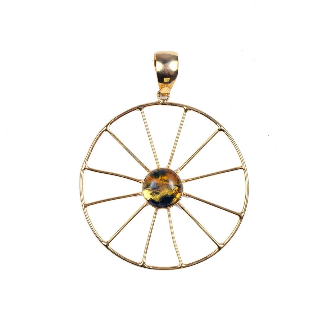 AUTO DORATO AMBAR PENDANT