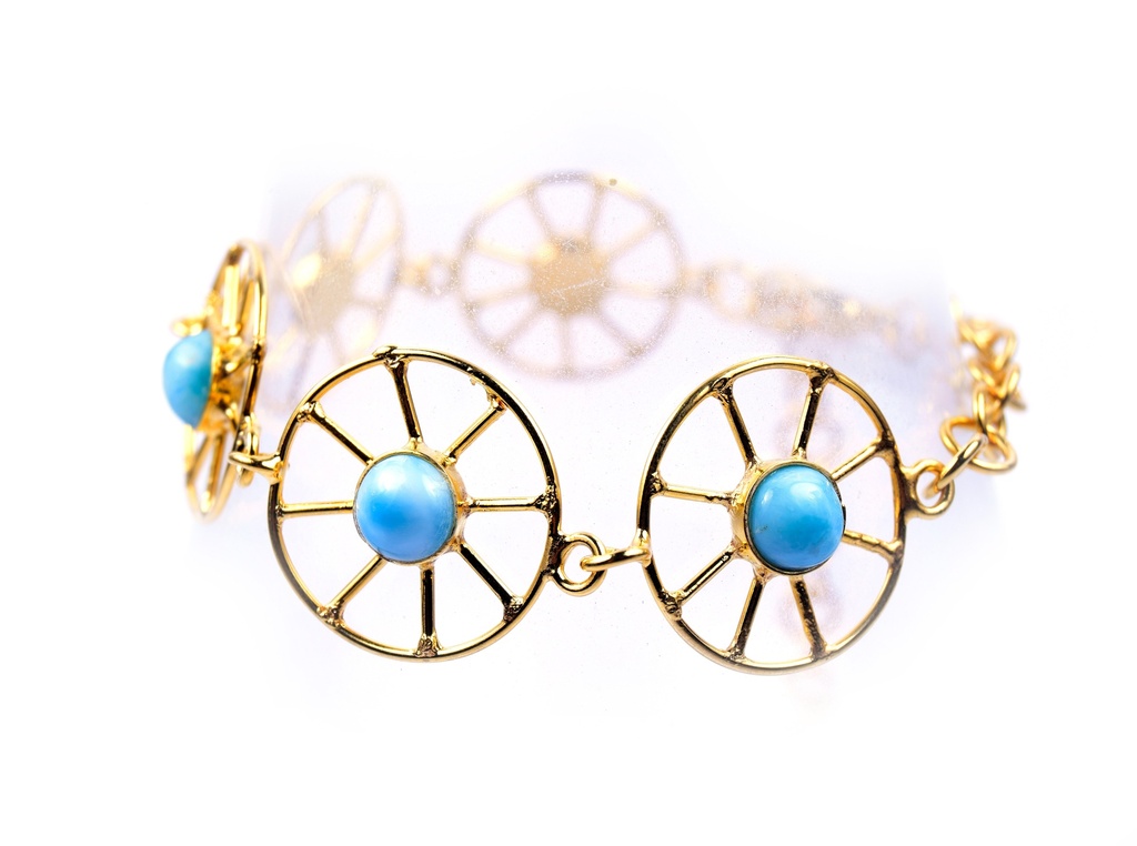 AUTO DORATO LARIMAR #1 BRACELET