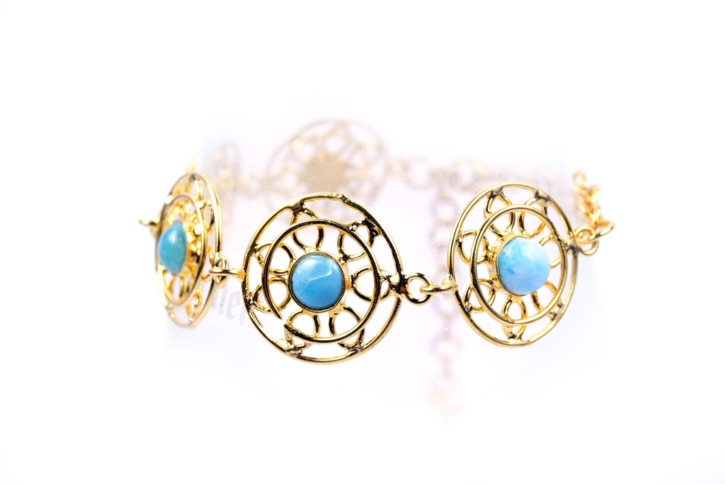AUTO DORATO LARIMAR #1 BRACELET