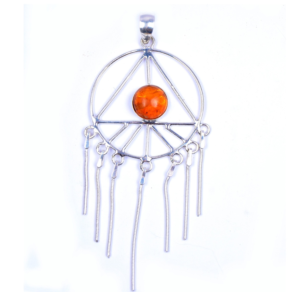 AUTO DORATO AMBER SMALL EARRINGS
