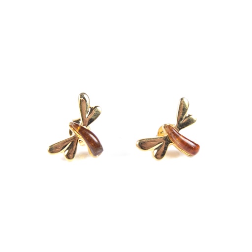 [30691] SOPHIA DORATO AMBER EARRING
