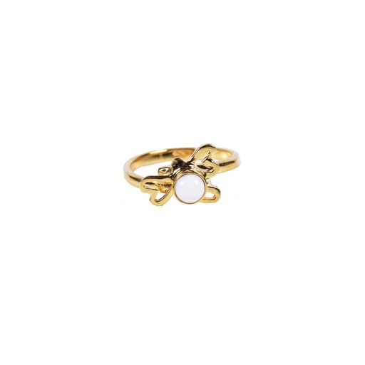 [30659] SILUETA DORATO MOTHER PEARL RING