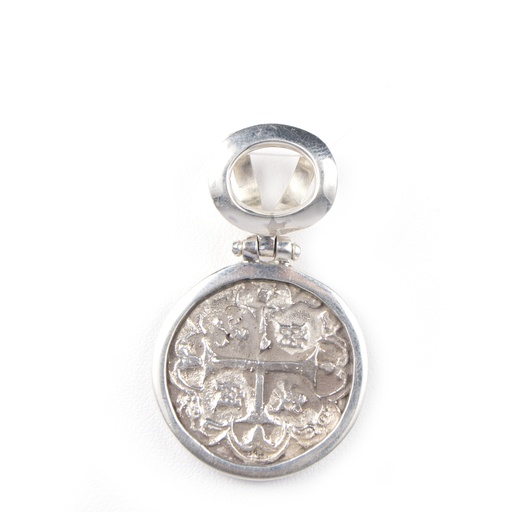 [30415] MONEDA SILVER BIG ACCES PENDANT