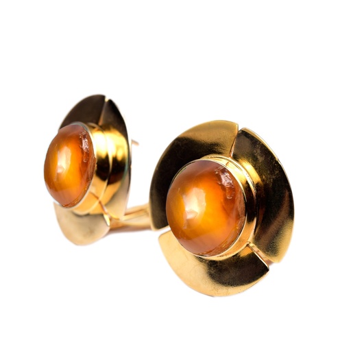 [32114] ELICE DORATO AMBER EARRINGS