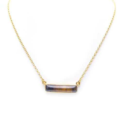 [31976] RECTO DORATO AMBER NECKLACE..
