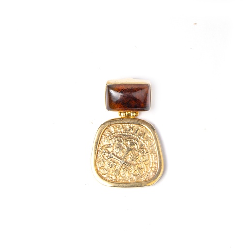 [35012] SIMO DORATO AMBER RING....