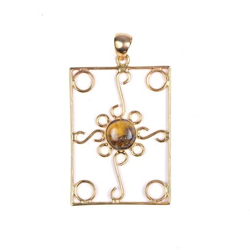 [32951] AUTO DORATO AMBAR PENDANT