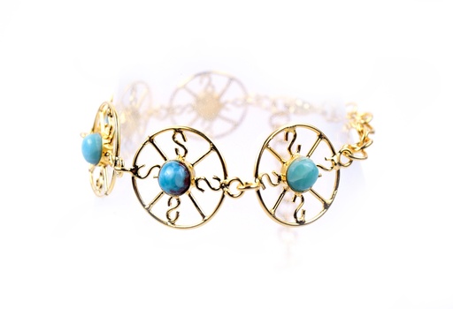 [33005] AUTO DORATO LARIMAR #1 BRACELET
