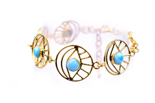 [33008] AUTO DORATO LARIMAR #1 BRACELET