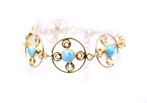 [33011] AUTO DORATO LARIMAR #1 BRACELET